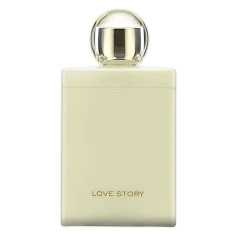 chloe love story body lotion.